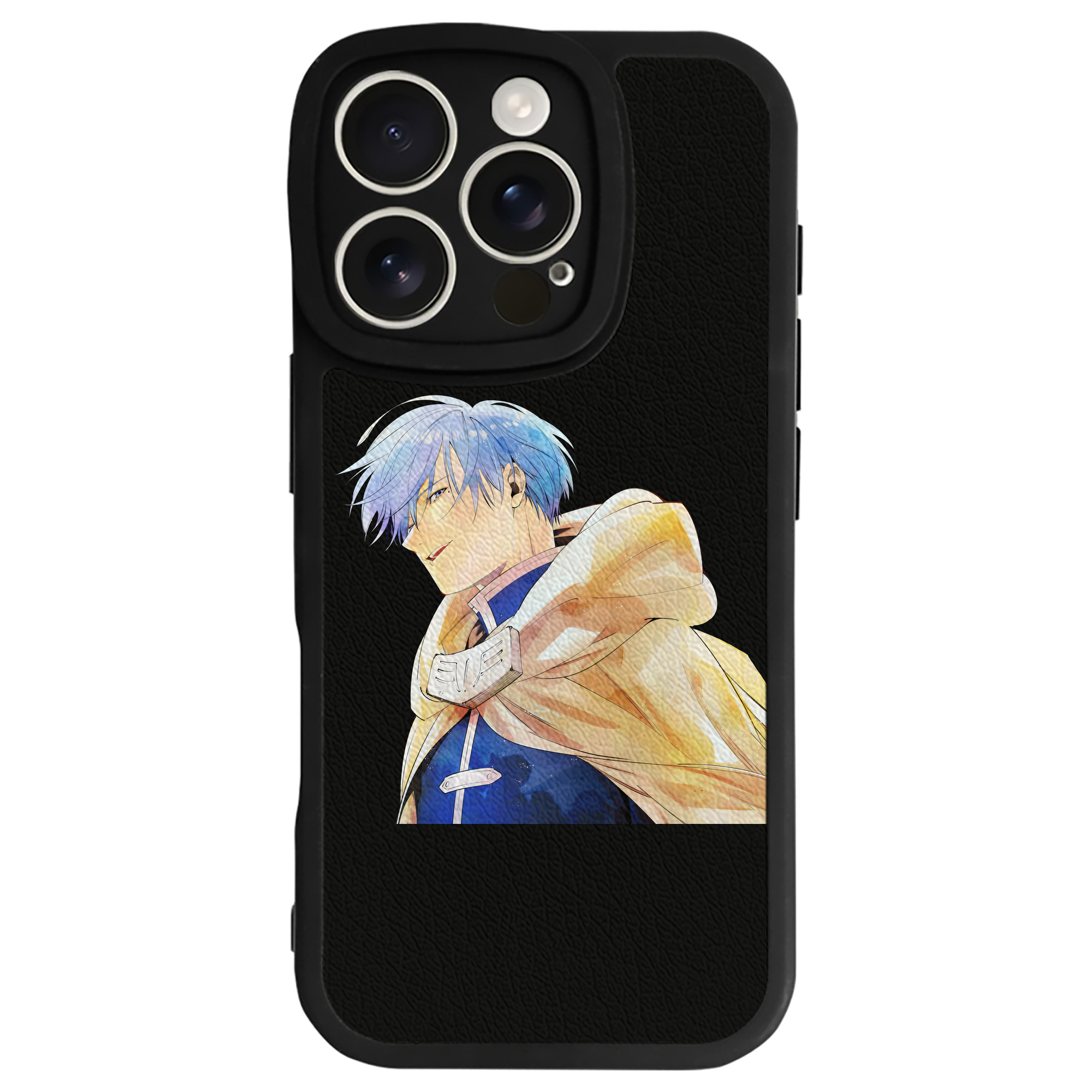 （画像用） 葬送のフリーレン Frieren 【iPhone 16シリーズ対応】シリコンスマホケース（レザー調） 材質：シリコン